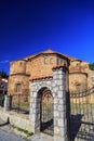 Byzantium church of St. Sofia in Ohrid Royalty Free Stock Photo