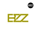 BZZ Logo Letter Monogram Design Royalty Free Stock Photo