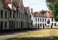 BÃÂ©guinage in Bruges Royalty Free Stock Photo