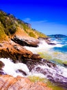 BÃÂºzios, Brazil - 2021. Rock formation. Royalty Free Stock Photo