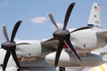 C-130 Hurricane Hunter Royalty Free Stock Photo