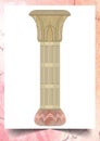 Vector - Greek Decorative column