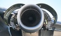 C-17 Military Aircraft Engine Royalty Free Stock Photo