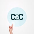 C2C Royalty Free Stock Photo