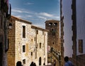 The old town of Caceres is the most important center of civil and religious architecture for the Spanish Renaissance style