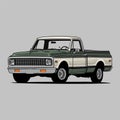 C10 Cheyenne Royalty Free Stock Photo