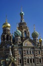 C Church of the Spilled Blood  in St Petersburg, Russia Royalty Free Stock Photo