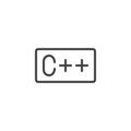 C Code line icon