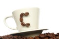 C For Coffee Royalty Free Stock Photo