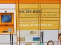 Oh My Box! Tu Trastero De Alquiler in Barcelona, Spain Royalty Free Stock Photo