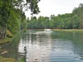 C. G. Hill Memorial Park Fountain Royalty Free Stock Photo