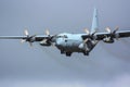 C-130 Hercules Royalty Free Stock Photo