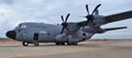 C-130J Hurricane Hunter Plane Royalty Free Stock Photo