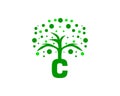 C letter tree logo