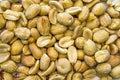 Scattered Random Peanuts forming a background