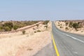 C35-road north of Kamanjab in North-Western Namibia Royalty Free Stock Photo