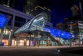 C-Train transit station, Calgary Royalty Free Stock Photo