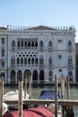 Ca` d`Oro, Building on the Grand Canal, city of Venice. Royalty Free Stock Photo
