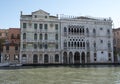 Ca` d`Oro, Building on the Grand Canal, city of Venice. Royalty Free Stock Photo