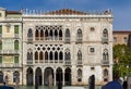 Ca d`Oro palace on Grand Canal, Venice, Italy Royalty Free Stock Photo