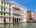 Ca d`Oro palace, Venice, Italy Royalty Free Stock Photo