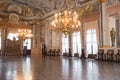 Ca Rezzonico, ballroom in public museum, Venice