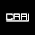 CAA letter logo creative design with vector graphic, CAA