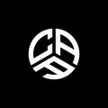 CAA letter logo design on white background. CAA creative initials letter logo concept. CAA letter design