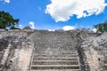 Caana pyramid at the Caracol archaeological site of Maya civilization in Belize