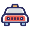 Cab, local transport Vector icon which can easily modify or edit