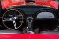 Cab of the sports car Chevrolet Corvette Sting Ray (C2).
