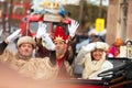 Cabalgata de Reyes Magos in Barcelona Royalty Free Stock Photo