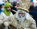 Cabalgata de Reyes Magos in Barcelona Royalty Free Stock Photo