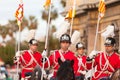 Cabalgata de Reyes Magos in Barcelona Royalty Free Stock Photo