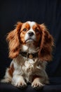 Dog of the Cabalier King Charles breed