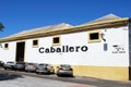 Caballero Bodega, El Puerto de Santa Maria. Royalty Free Stock Photo