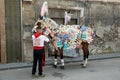 Caballos del Vino in Caravaca de la Cruz, Murcia Royalty Free Stock Photo