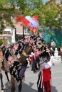 Caballos del Vino in Caravaca de la Cruz, Murcia Royalty Free Stock Photo