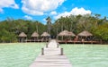 Cabanas at Kaan Luum Lagoon