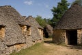 Cabanes du Breuil Royalty Free Stock Photo