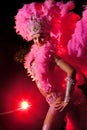 Cabaret dancer Royalty Free Stock Photo