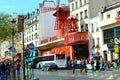 Cabaret Moulin Rouge, Paris, France Royalty Free Stock Photo