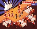 Cabaret Show Isometric Background