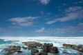 Cabarita beach in australia during the day Royalty Free Stock Photo