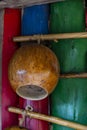 Cabasa, resonance box of the berimbau