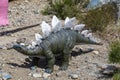 Cabazon Dinosaur Stegosaurus Sculpture