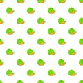 Cabbage and carrots pattern, cartoon style