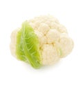 Cabbage cauliflower isolated on white background