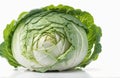 Cabbage, cut out isolated on white background Royalty Free Stock Photo