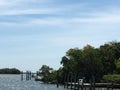 Cabbage Key by Boat Florida West Coast Royalty Free Stock Photo